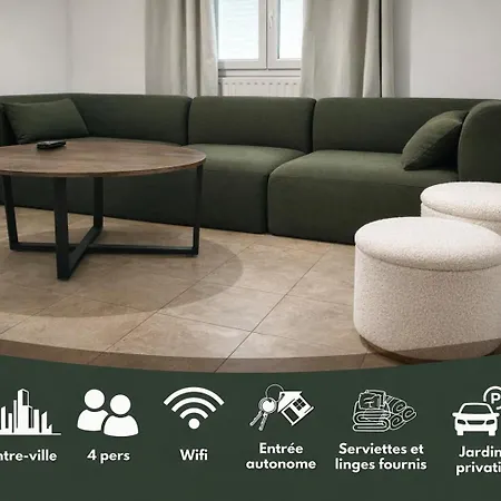 Apartmán Le Cosy Cevenol - Jardin Et Terrasse Alès